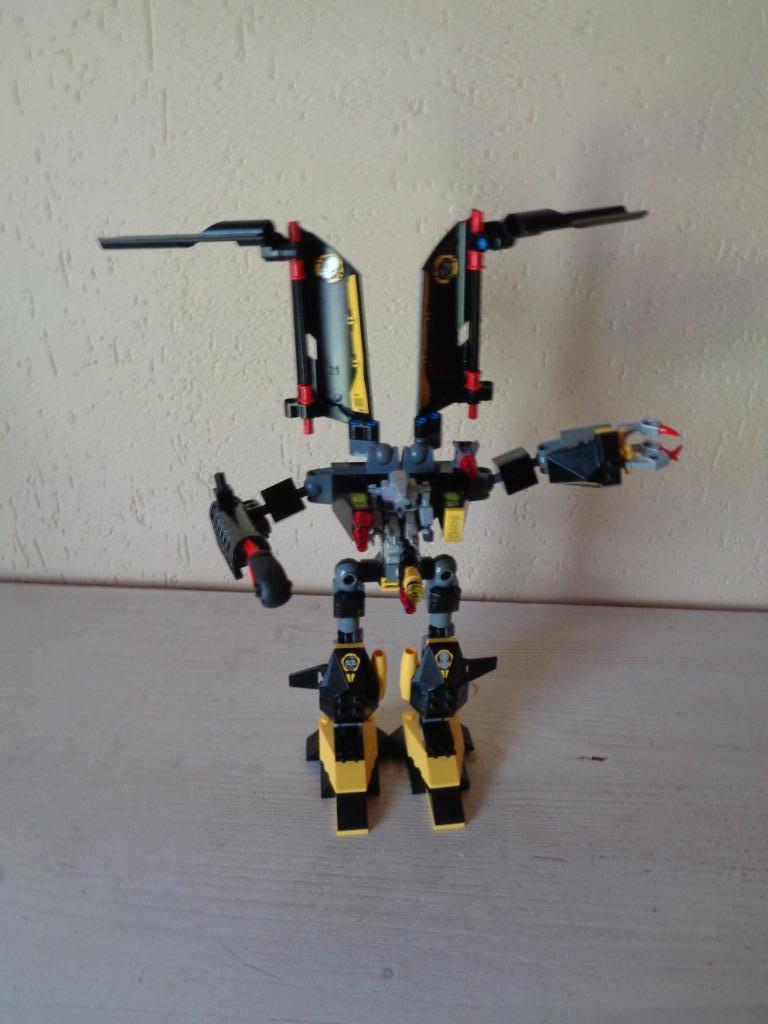 lego exoforce - condor 8105, Ophalen of Verzenden, Gebruikt, Complete set, Lego