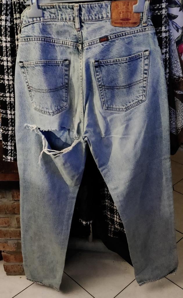 Jeans met chippie denim, Ophalen, Zo goed als nieuw