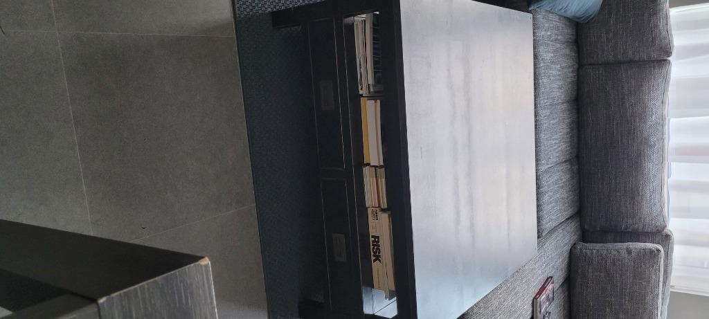 salontafel, Huis en Inrichting, Tafels | Salontafels, Ophalen, Gebruikt, 50 tot 100 cm, Normaal