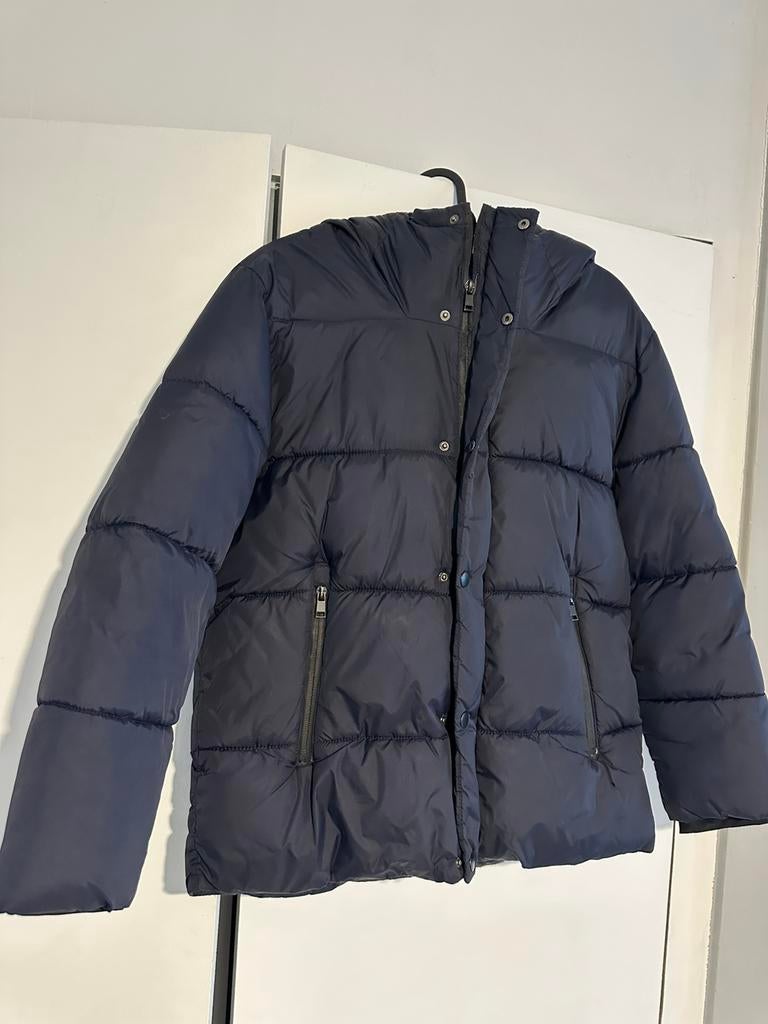 Doudoune garçon Zara bleu marine 11/12 ans, Enlèvement ou Envoi, Utilisé, Garçon
