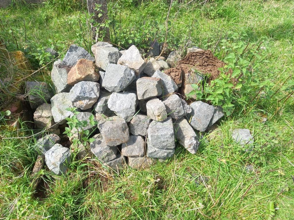 Kasseien. Ongeveer 70 stuks, Tuin en Terras, Ophalen of Verzenden, Zo goed als nieuw