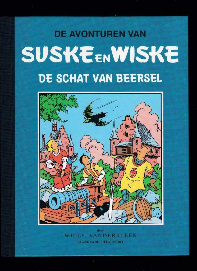 SUSKE EN WISKE "DE SCHAT VAN BEERSEL" - HARDCOVER 1995 NIEUW, Boeken, Eén stripboek, Nieuw, Ophalen of Verzenden, Studio Vandersteen