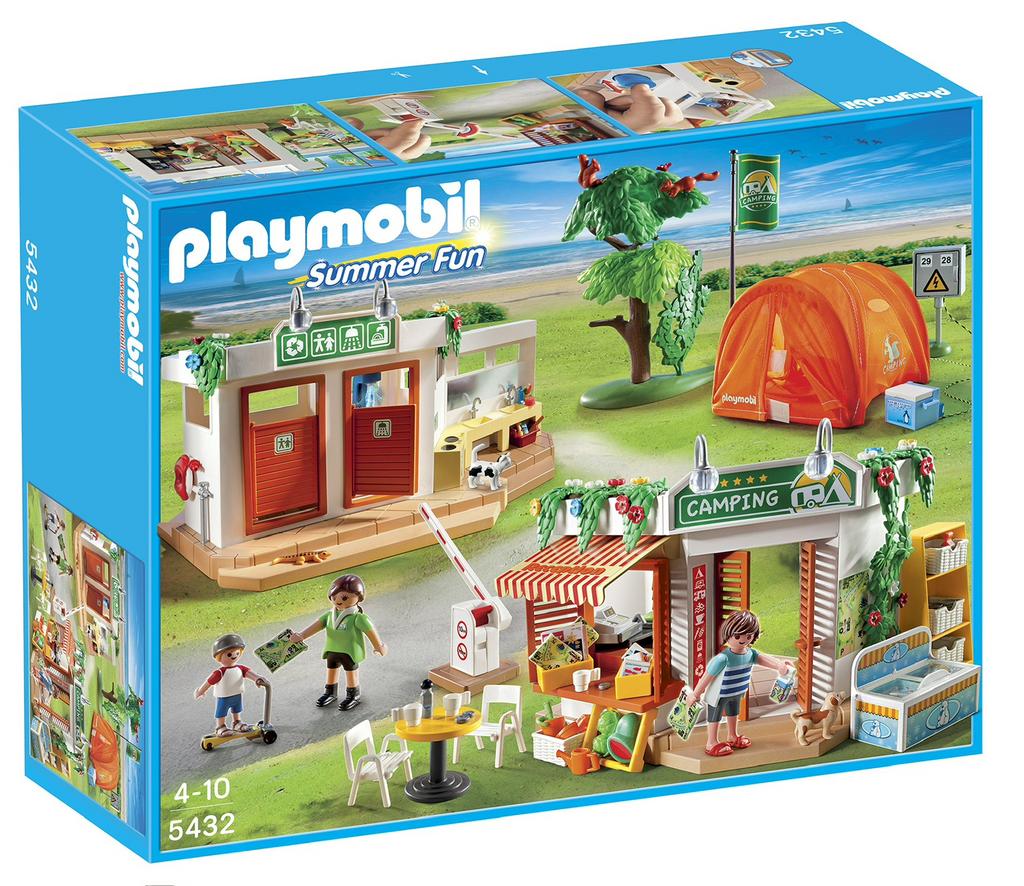 Playmobile Camping 5432, Kinderen en Baby's, Speelgoed | Playmobil, Verzenden, Zo goed als nieuw