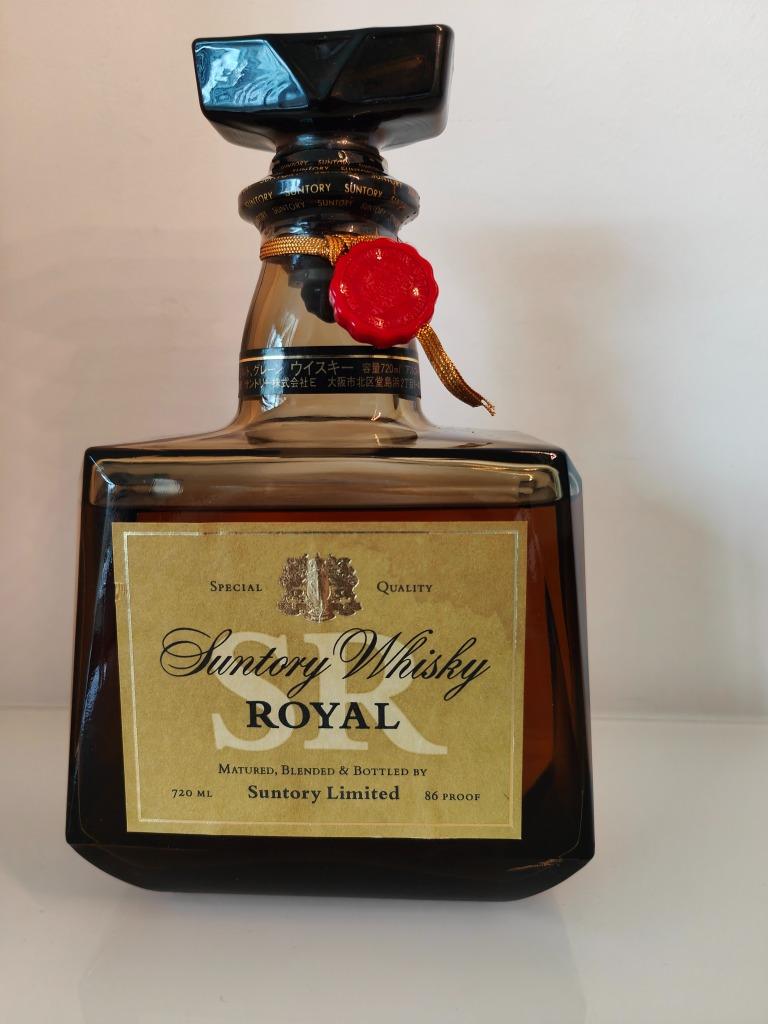 Suntory Whisky Royal SR 720ml, original bottling (+-1960), Ophalen of Verzenden, Nieuw, Overige gebieden, Overige typen