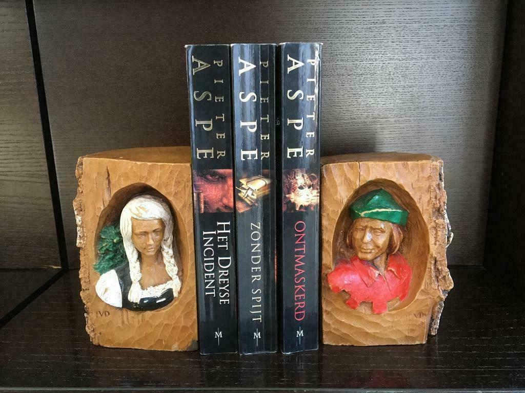 Decoratieve boekensteun Tijl & Nele, Ophalen