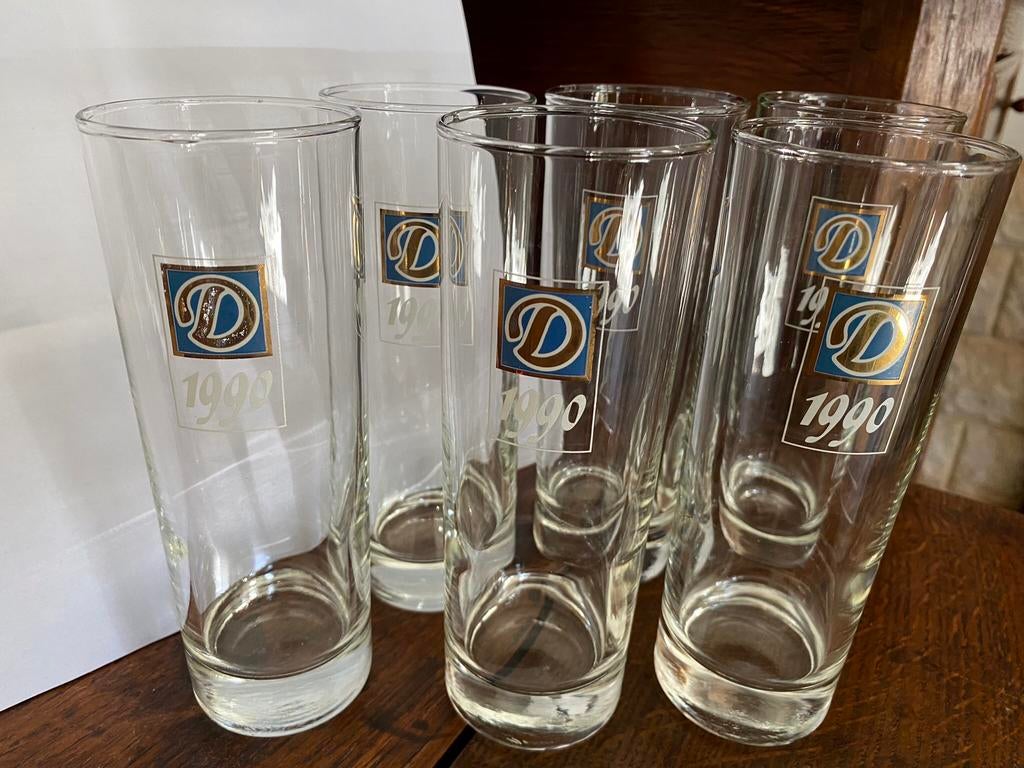 Anciens verres les brasseurs de la Dyle 1990, Comme neuf