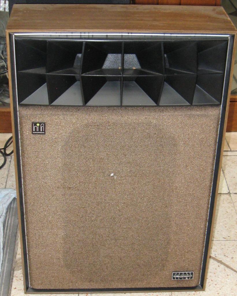 Retro Vintage Grundig HIFI Box 503 Luidsprekers Twee Stuks, Audio, Tv en Foto, Luidsprekerboxen, Gebruikt, Overige typen, 60 tot 120 watt