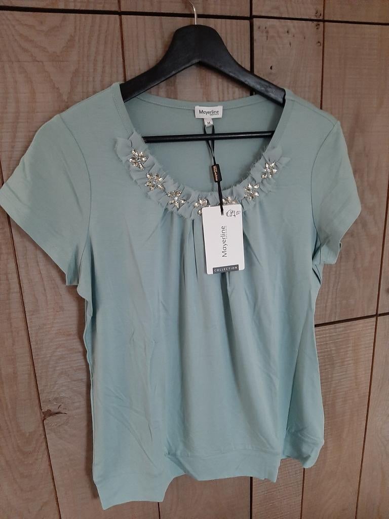 NIEUW!! T-shirt Mayerline Maat Medium (nwpr 89eur), Kleding | Dames, T-shirts, Maat 38/40 (M), Mayerline, Nieuw, Ophalen of Verzenden