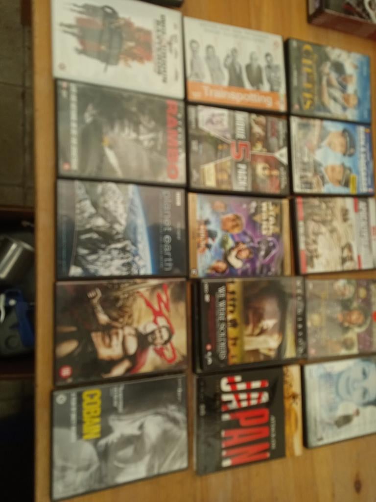 Pakketje dvd's...films en boxen..., Enlèvement, Comme neuf
