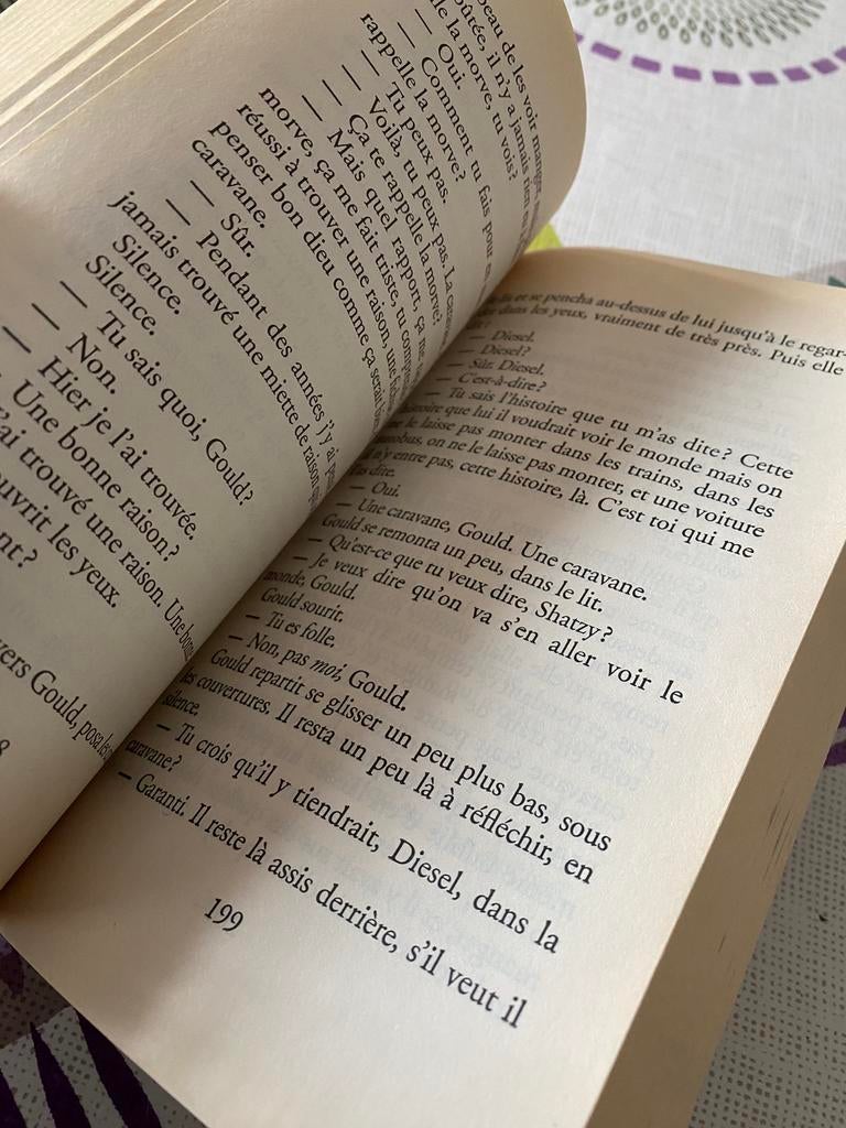 City Roman d'Alessandro Baricco, Enlèvement ou Envoi