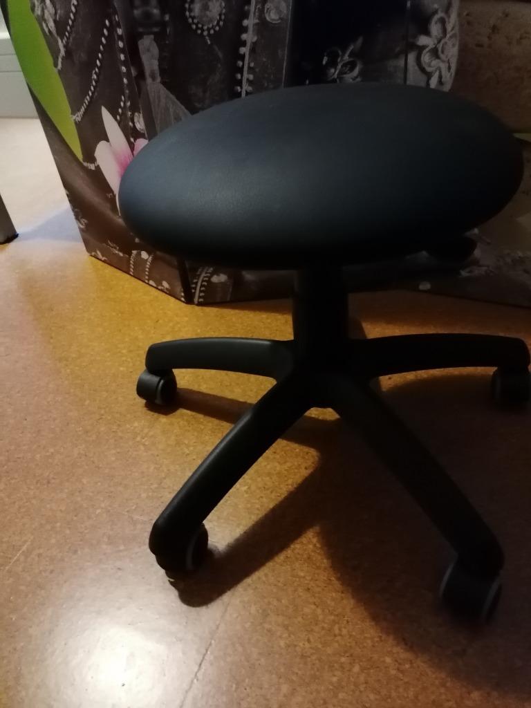 chaise tabourette (chaise assise sur roulettes), Neuf, Enlèvement ou Envoi, Métal, Rond