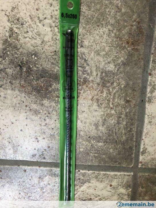 mèche sds  dia 6,5 x260, Neuf, Marteau perforateur et/ou Marteau piqueur