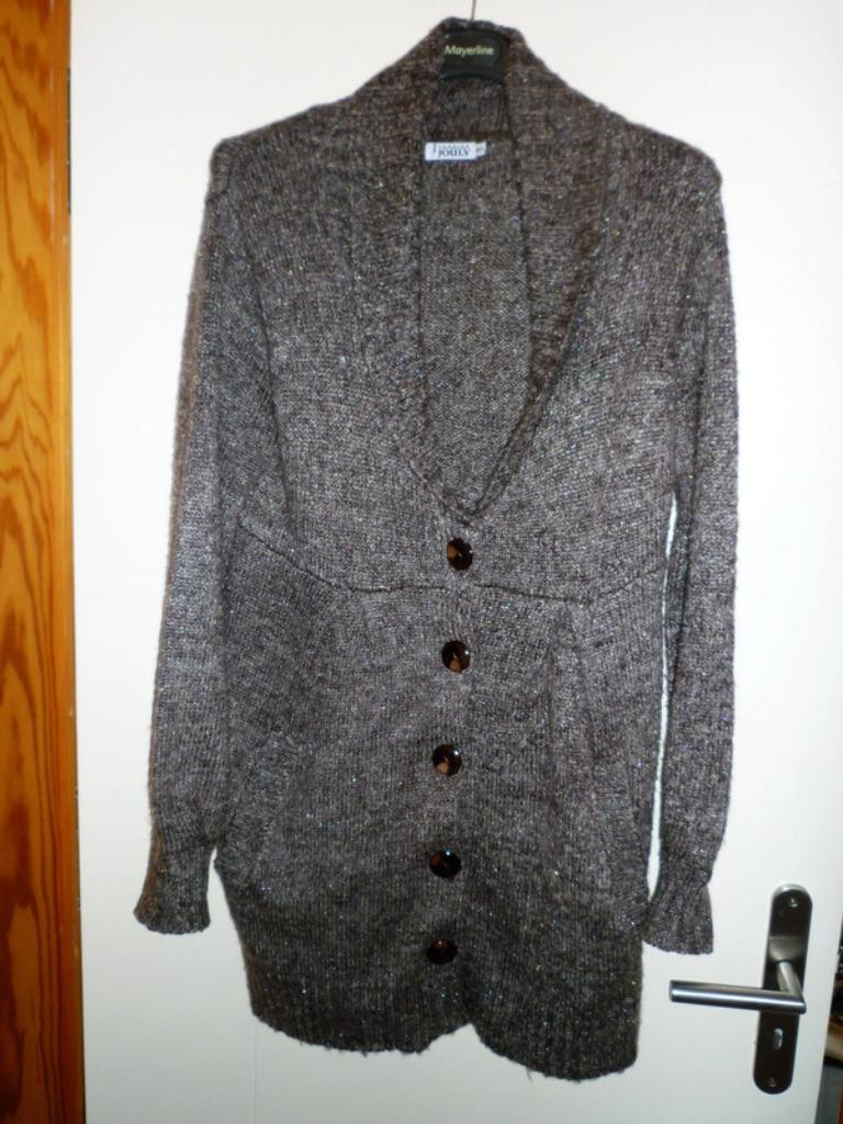 Gebreide driekwart cardigan Jouly Fashion maat large, Overige kleuren, Verzenden, Maat 42/44 (L), Nieuw