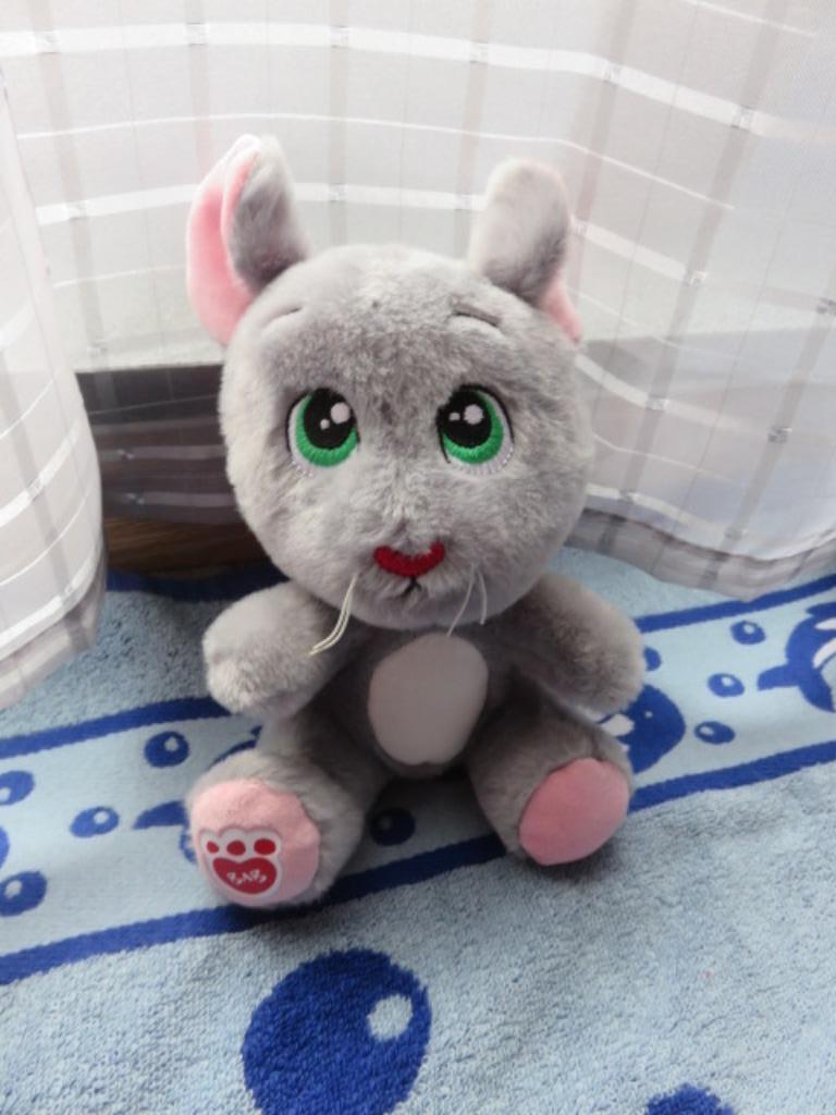 Grijze muis - Build a Bear - Buddies - pluche - knuffel, Ophalen of Verzenden, Zo goed als nieuw, Overige typen