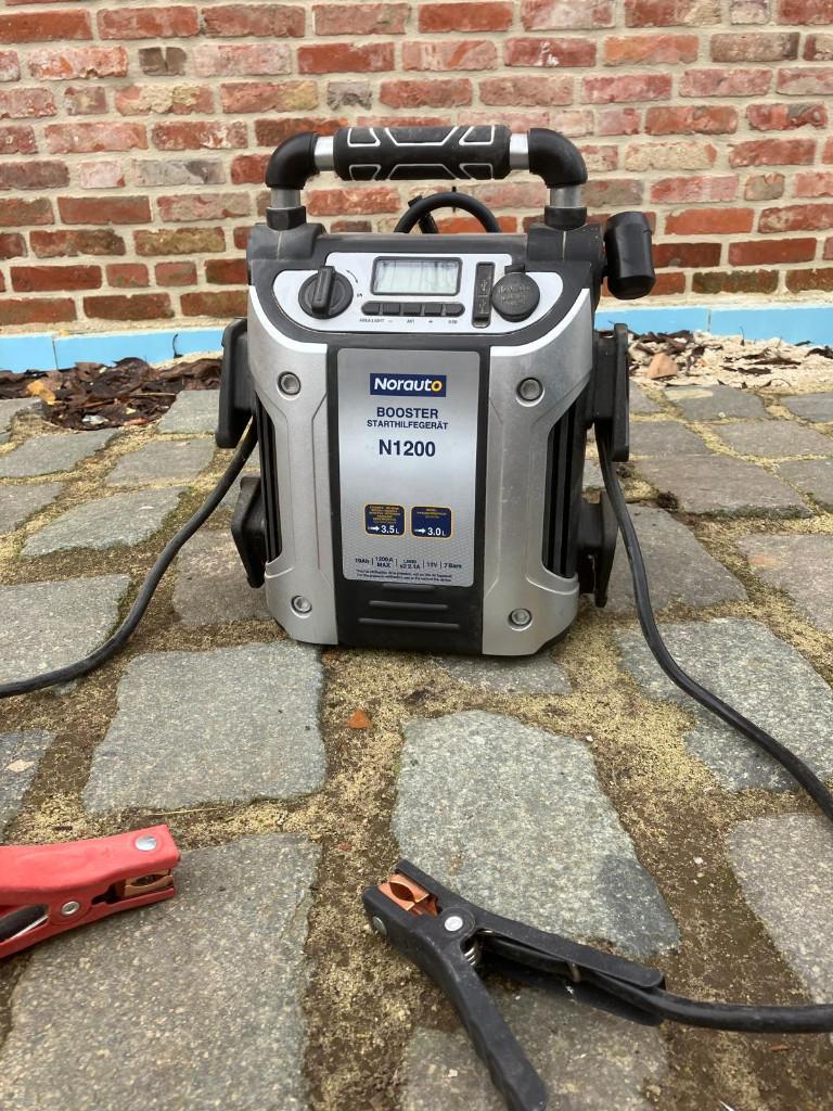 Norauto Boosterbatterij N1200, Enlèvement