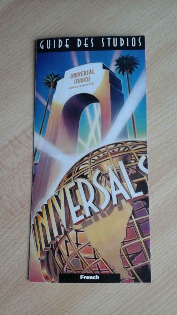 gids "Universal Studios California USA" 40x22cm '04 / 2000, Ophalen of Verzenden, Nieuw, Film, Overige typen