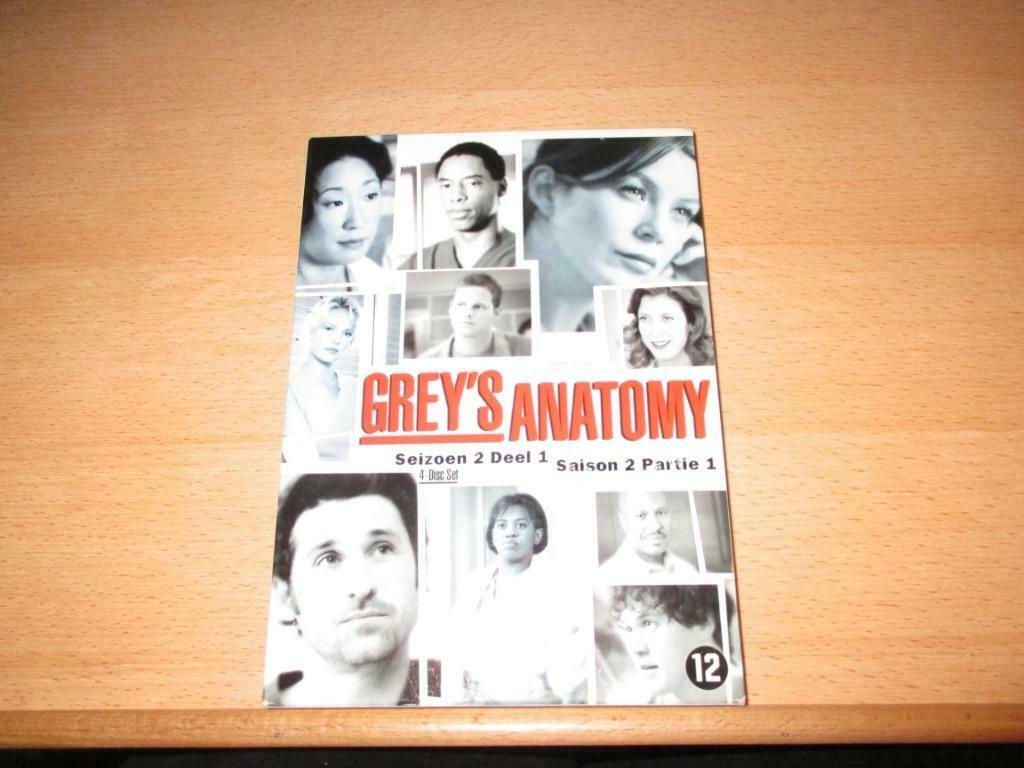Seizoen 2 deel 1 Grey’s Anatomy met extra kartonnen cover, Gebruikt, Alle leeftijden, Boxset, Ophalen of Verzenden