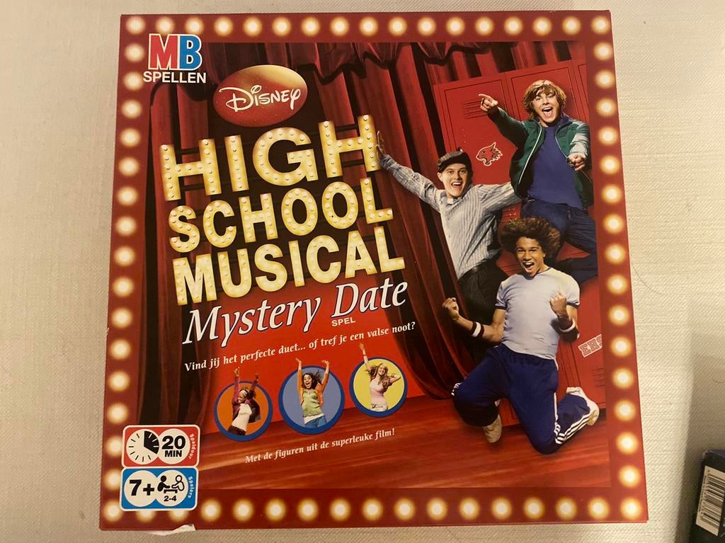 Jeu de soirée musical pour lycée par MB, Enlèvement, Comme neuf, MB SPELLEN