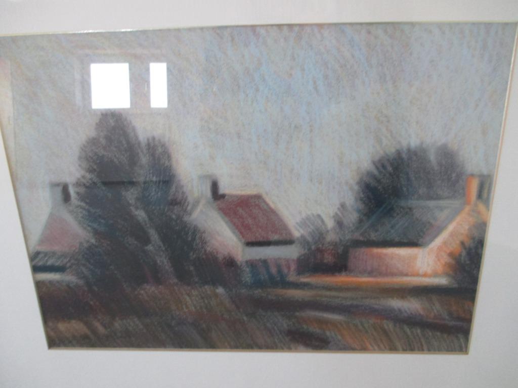 schilderij 'huizen' van Marcel Cockx, Enlèvement