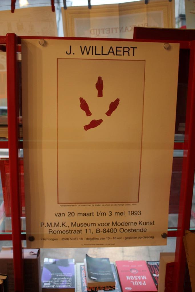Joseph Willaert affiche PMMK 1993, Ophalen