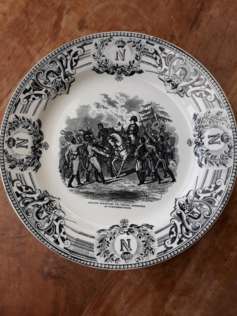 Ancienne assiette, Ophalen of Verzenden