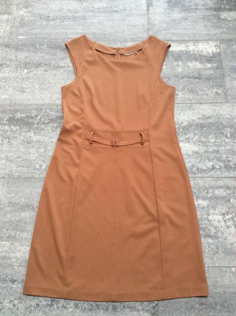 Jurk Sandwich M/L cognac, Kleding | Dames, Maat 38/40 (M), Bruin, Ophalen of Verzenden, Zo goed als nieuw