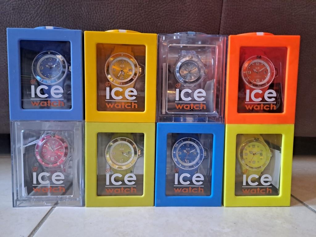 Lot Ice Watch horloges nieuw, Ophalen, Nieuw, Oranje, Swatch