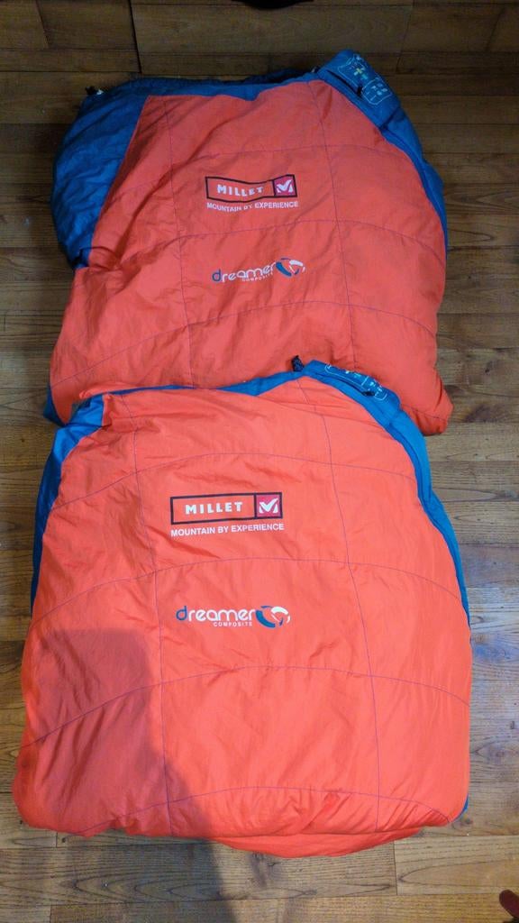 2x slaapzak millet dreamer compisite, Caravans en Kamperen, Ophalen