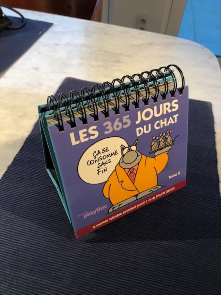 Eeuwigdurende kalender The Cat, Philippe Geluck, Ophalen of Verzenden, Nieuw