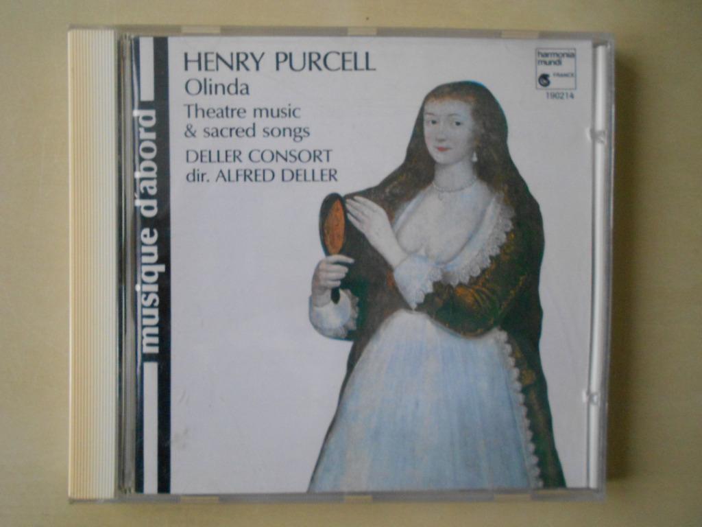 Henry Purcell, Olinda / Theatre Music & Sacred Songs, Enlèvement ou Envoi, Baroque, Utilisé, Chant