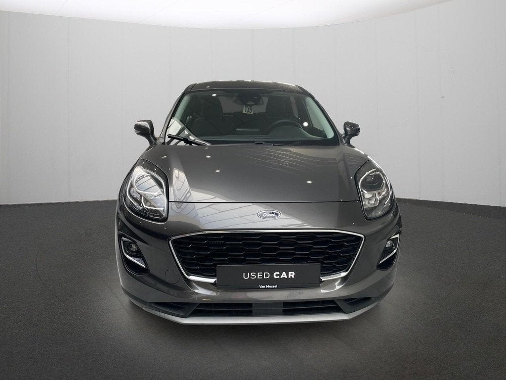 Ford Puma Titanium - Automaat - GPS - Carplay (automatique), Autos, Ford, Argent ou Gris, Achat, Puma, Carnet d'entretien