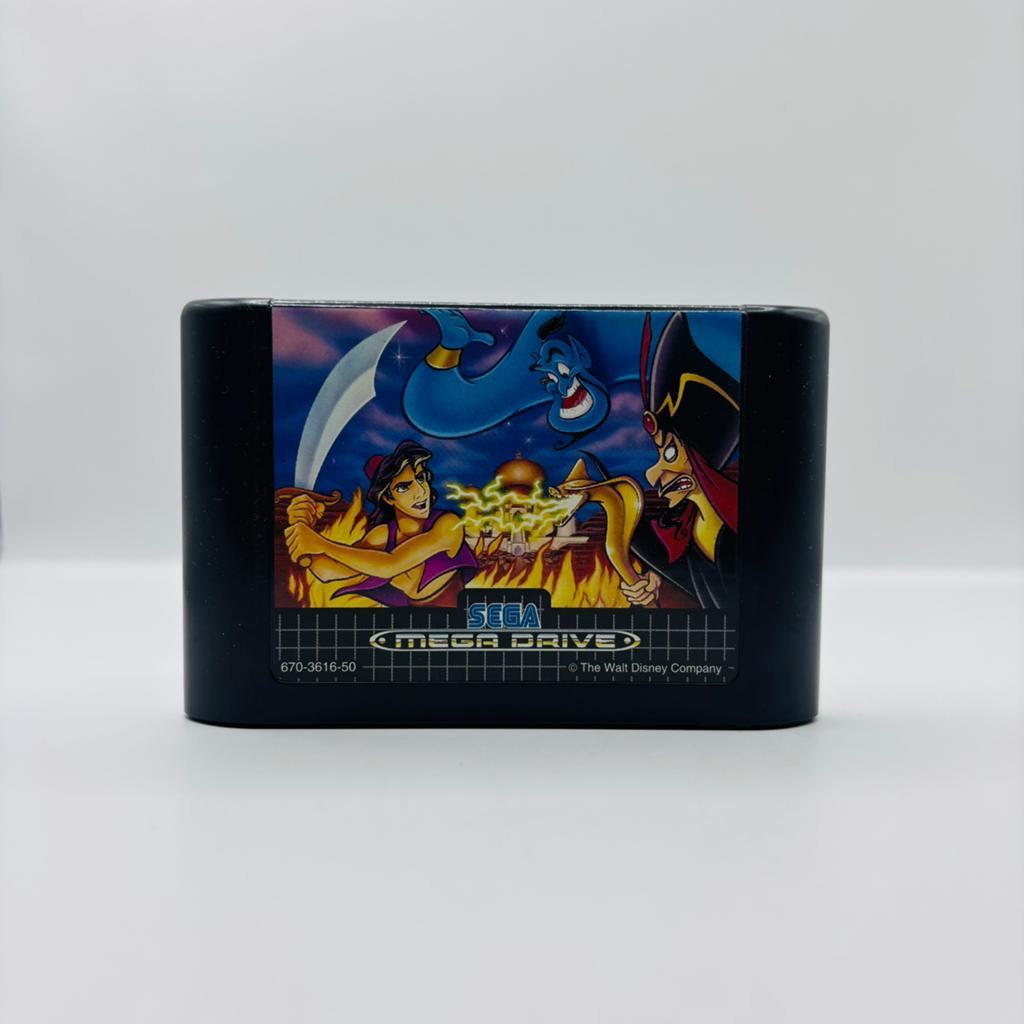 Aladdin Sega Mega Drive, Ophalen of Verzenden, Zo goed als nieuw, Avontuur en Actie, Vanaf 3 jaar