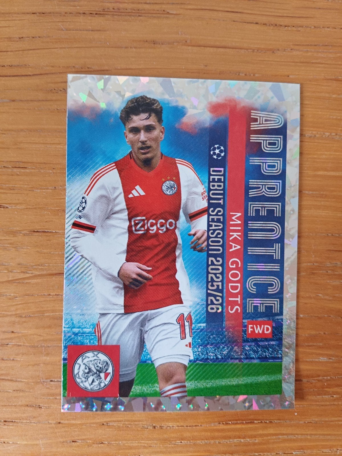 Panini Mika Godts CL 2025-2026, Ophalen of Verzenden