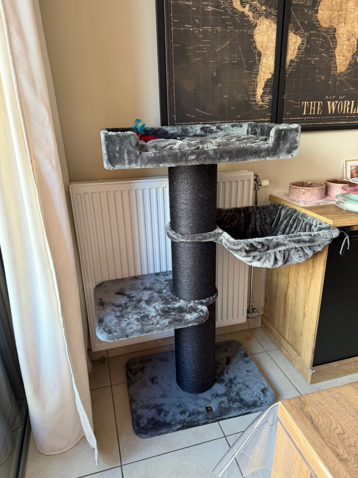 Nieuwe Petrebels Maine Coon kattenboom, Dieren en Toebehoren, Ophalen, Nieuw, Krabmeubel-onderdelen