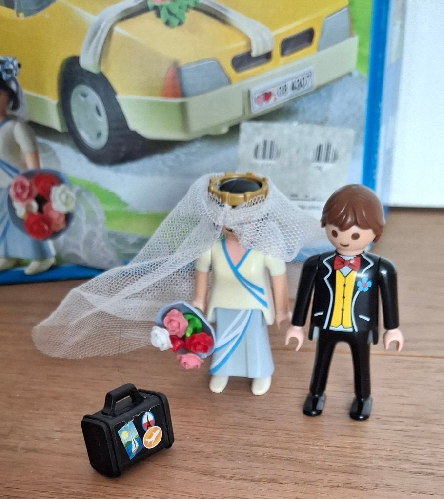playmobil city life la voiture des mariés 4307, Utilisé, Véhicule, City life, Kit complet