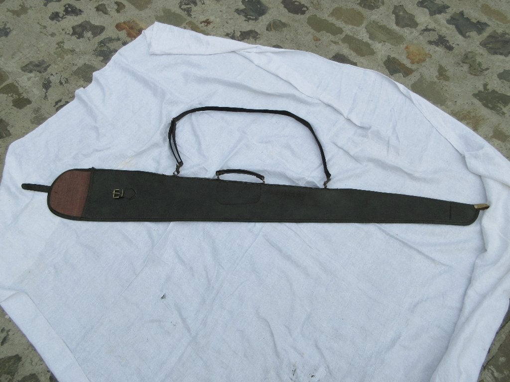 Étui en cuir pour fusil sac de transport fusil de chasse, Enlèvement