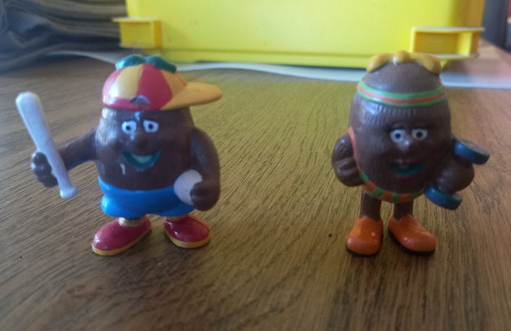 Figurines "KIWIS sportifs" en résine/plastique, Enlèvement ou Envoi, Comme neuf