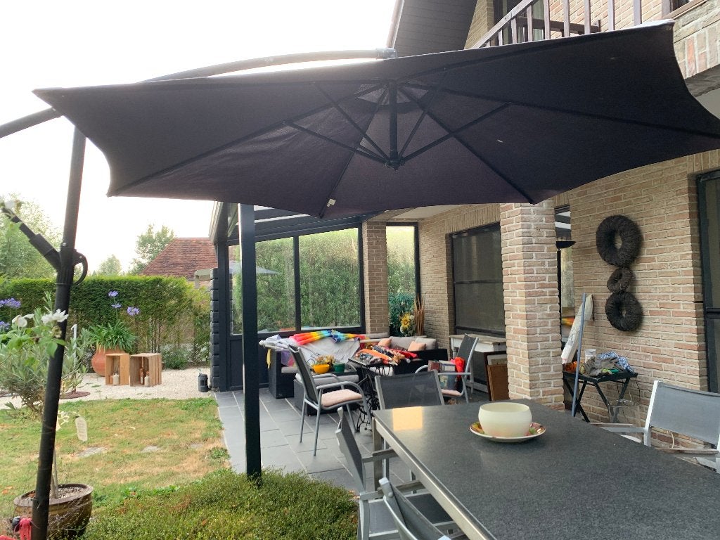 ZWEEFPARASOL, Enlèvement, Utilisé, 2 à 3 mètres, Parasol flottant