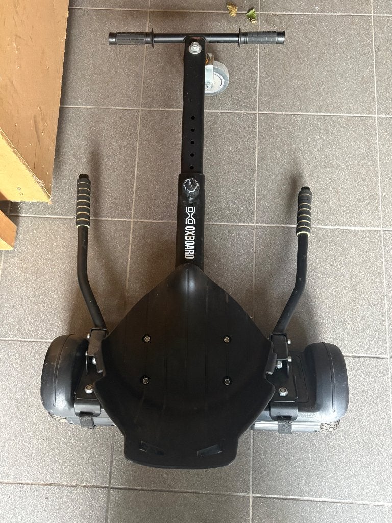 Hooverboard met stoeltje, Gebruikt