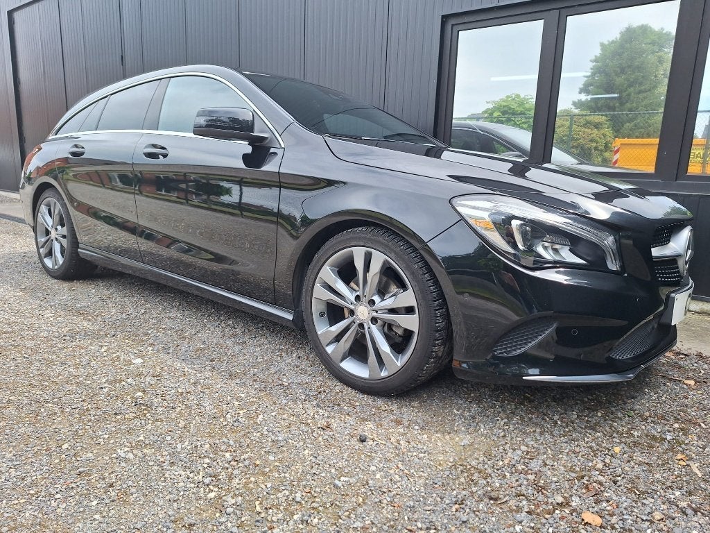 Mercedes-Benz CLA 180 - MB onderhouden - automaat, CLA, 4 cilinders, Leder en Stof, Zwart