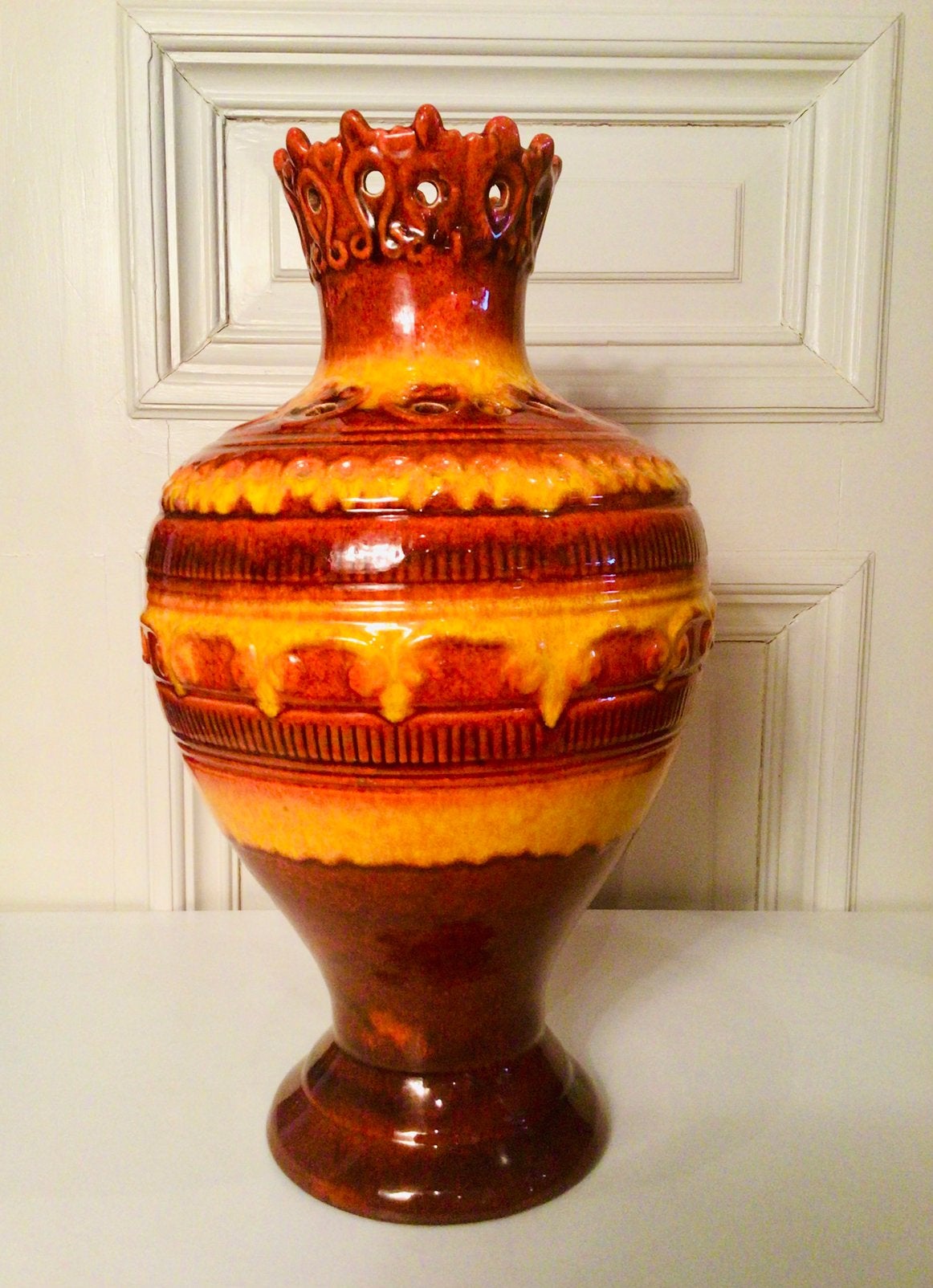 Vintage West-Germany vaas, Ophalen of Verzenden
