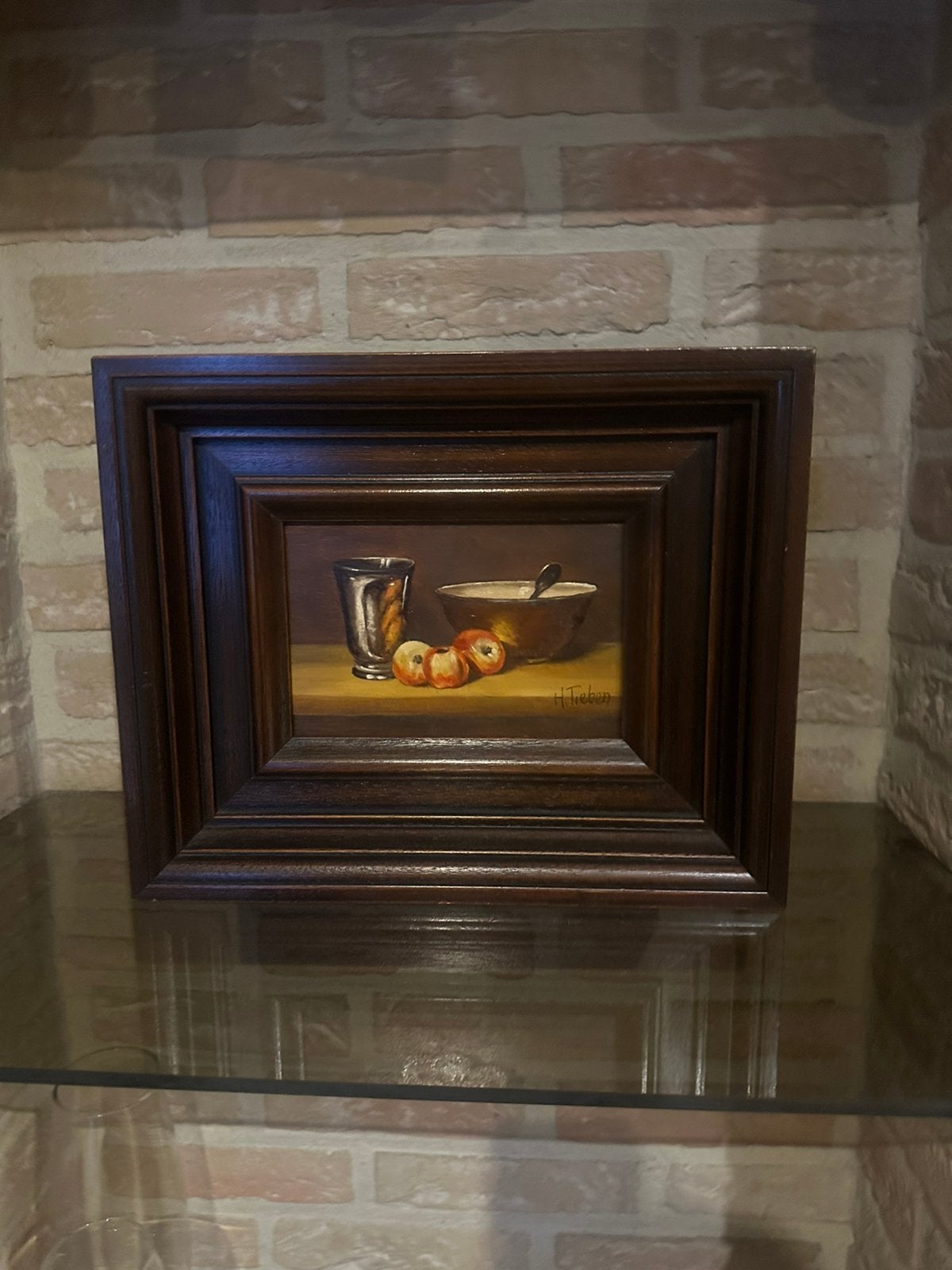 Stilleven, Antiquités & Art, Art | Peinture | Classique, Enlèvement ou Envoi, Nature morte, Panneau