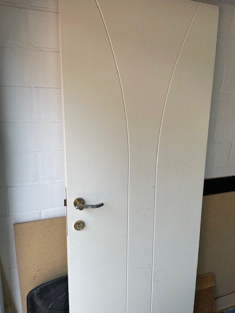 binnendeur, Ophalen, Gebruikt, Minder dan 80 cm, Binnendeur