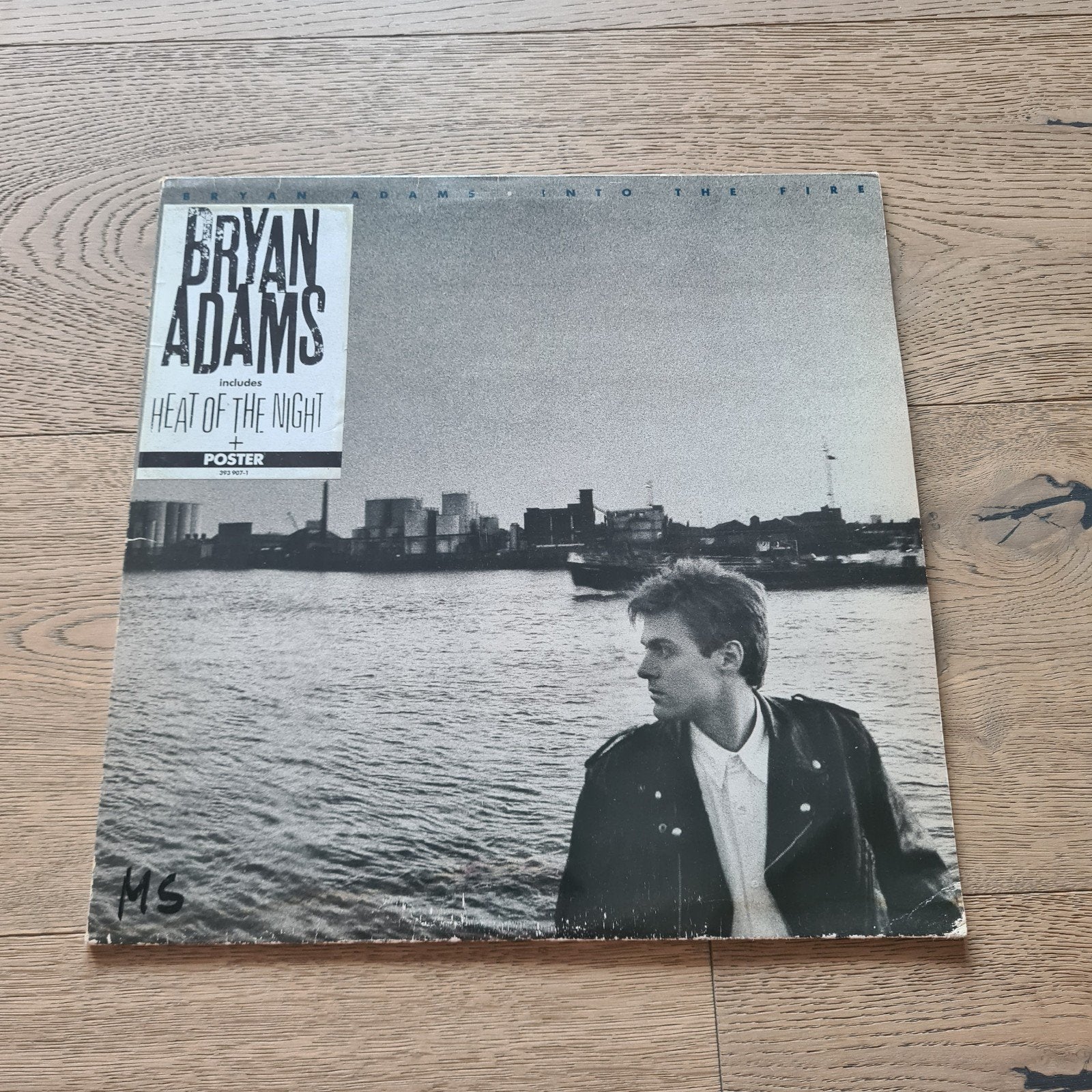 Bryan Adams Into the fire vynil, LP, Ophalen of Verzenden, Zo goed als nieuw, Classic Rock