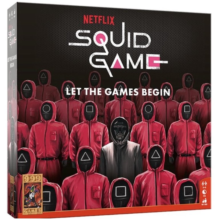 Squid Game (999 Games), Hobby en Vrije tijd, Drie of vier spelers, Ophalen of Verzenden, Zo goed als nieuw, 999 games