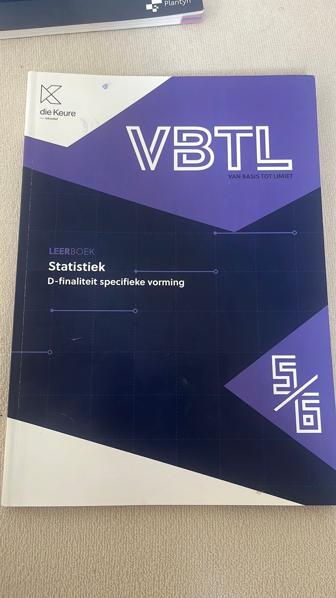 van basis tot limiet 5/6 statistiek, Boeken, Schoolboeken, Ophalen of Verzenden, Zo goed als nieuw, ASO, Wiskunde A