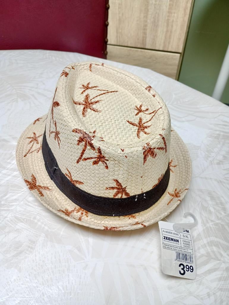 S/M Chapeau palmiers, Kinderen en Baby's, Kinderkleding | Petten en Hoeden, Ophalen of Verzenden, Hoed