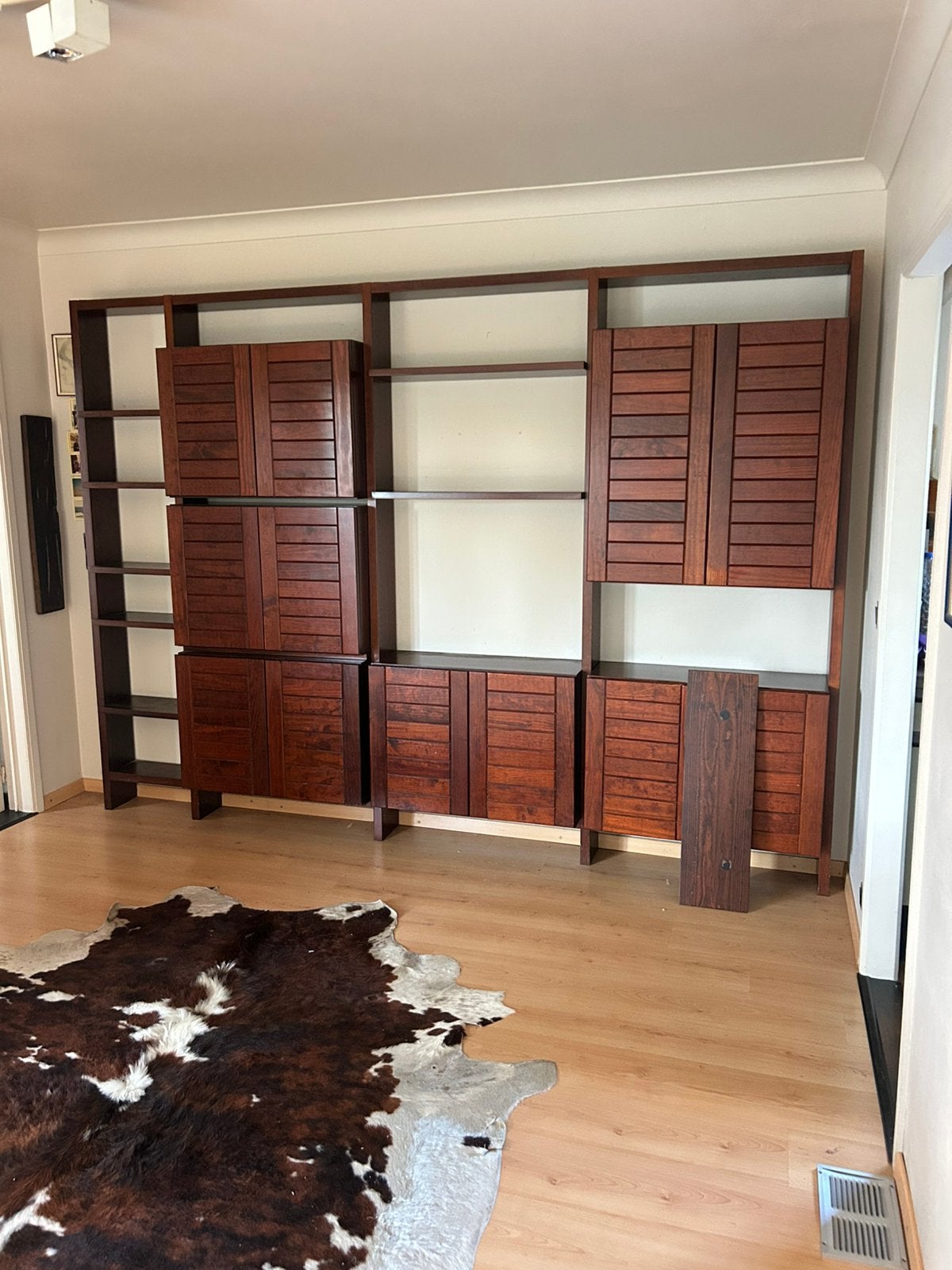 Étagère murale modulaire vintage, design du milieu du siècle, Enlèvement, Utilisé