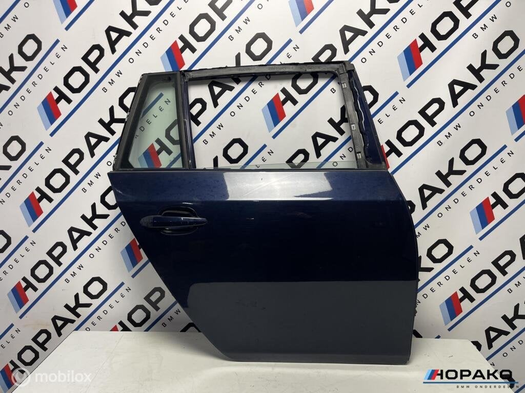 BMW 5 serie E61 |achterdeur rechts| Orient blue metallic, Gebruikt, Deur, Einsteinlaan 5, Rijnswijk, Ophalen of Verzenden