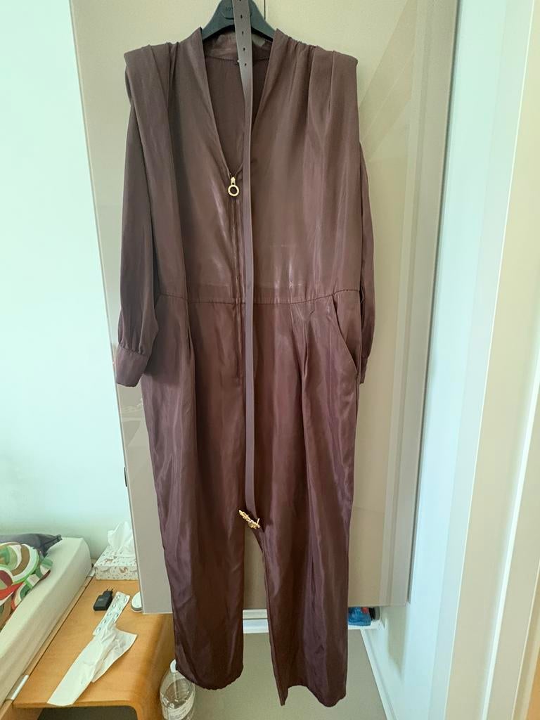 Combinaison Caroline Biss avec ceinture, Enlèvement ou Envoi, Comme neuf, Taille 46/48 (XL) ou plus grande, Brun